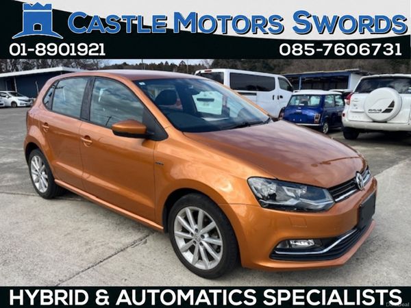Volkswagen Polo Hatchback, Petrol, 2017, Orange