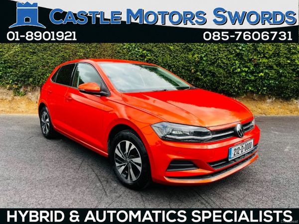 Volkswagen Polo Hatchback, Petrol, 2021, Orange