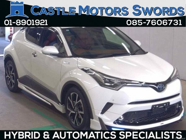 Toyota C-HR SUV, Petrol Hybrid, 2019, White