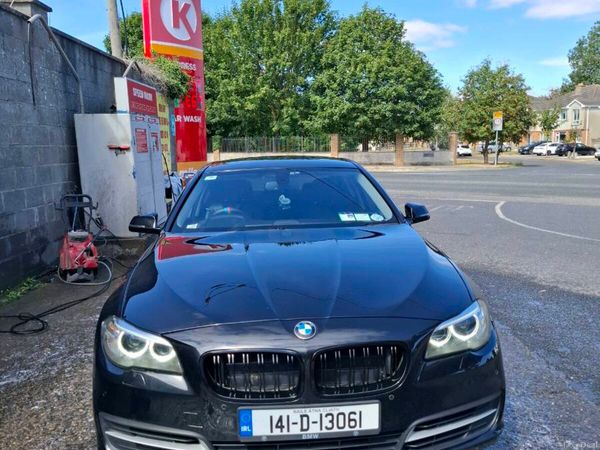 BMW 5-Series Saloon, Diesel, 2014, Black