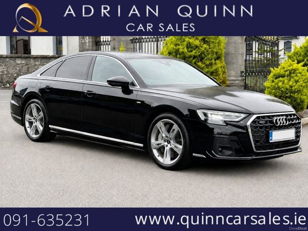Audi A8 Saloon, Petrol Plug-in Hybrid, 2026, Black