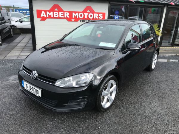 Volkswagen Golf Hatchback, Diesel, 2016, Black