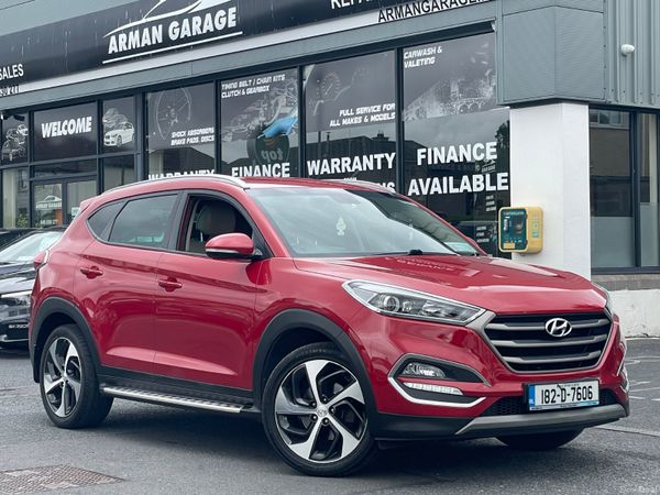 Hyundai Tucson SUV, Diesel, 2018, Red