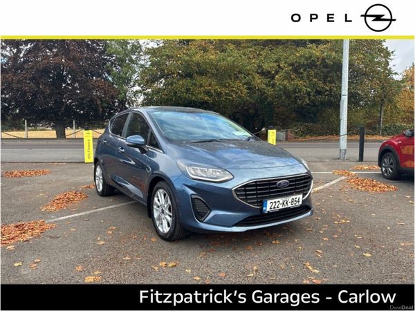 Ford Fiesta Hatchback, Petrol, 2022, Blue