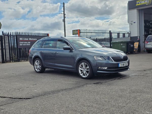Skoda Octavia Estate, Petrol, 2017, Grey