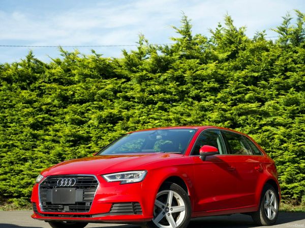 Audi A3 Hatchback, Petrol, 2017, Red