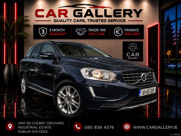 Volvo XC60 SUV, Diesel, 2016, Blue