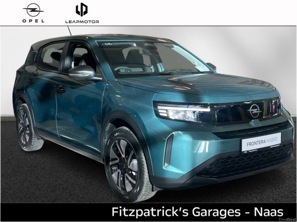 Opel Frontera SUV, Petrol Hybrid, 2026, Green