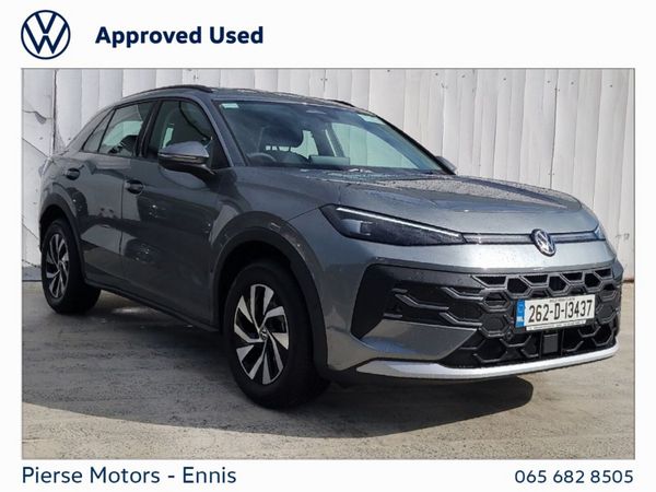 Volkswagen T-Roc SUV, Petrol, 2026, Grey