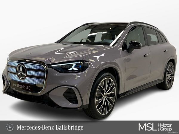 Mercedes-Benz GLC SUV, Electric, 2026, Silver