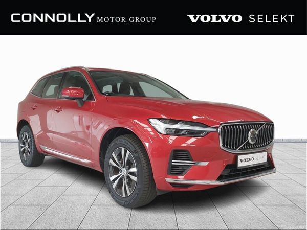 Volvo XC60 SUV, Petrol Hybrid, 2023, Red