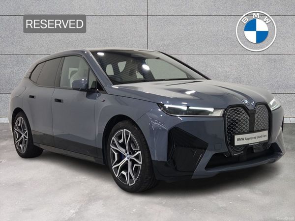 BMW iX SUV, Electric, 2022, Grey