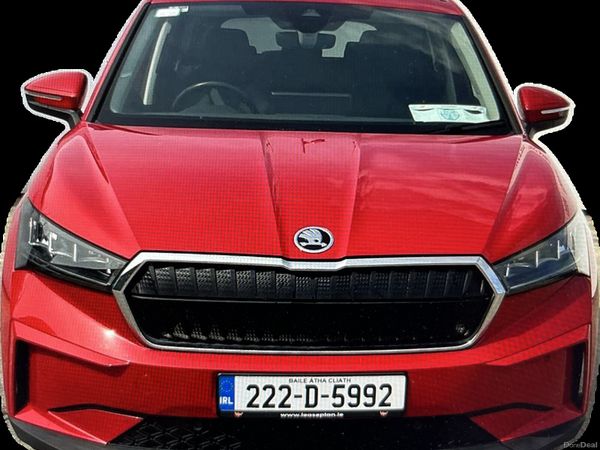 Skoda Enyaq Estate/Jeep, Electric, 2022, Red