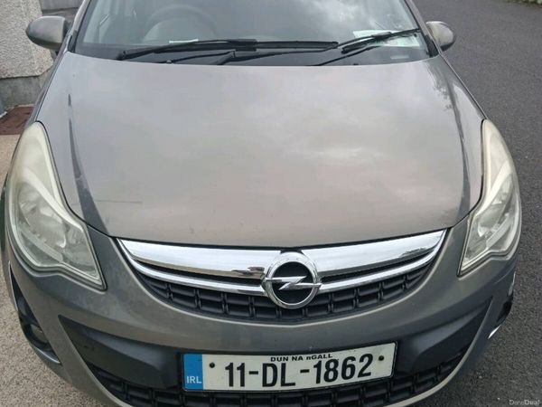 Opel Corsa Hatchback, Petrol, 2011, Grey