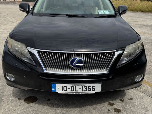Lexus RX SUV, Petrol Hybrid, 2010, Black