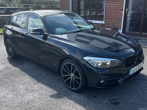 BMW 1-Series Hatchback, Diesel, 2015, Black