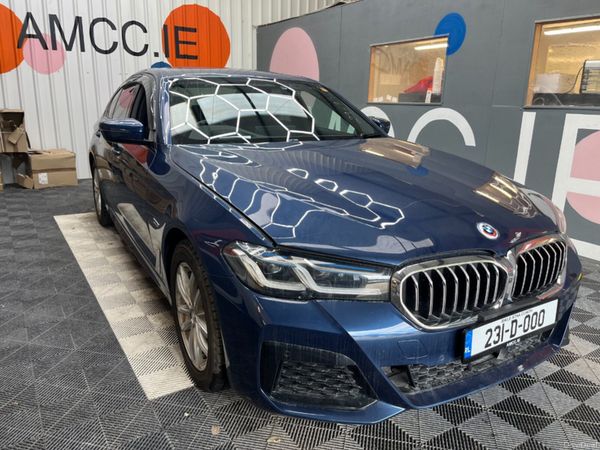 BMW 5-Series Saloon, Petrol, 2023, Blue