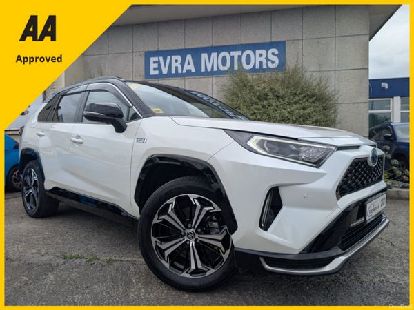 Toyota RAV4 SUV, Petrol Plug-in Hybrid, 2021, White