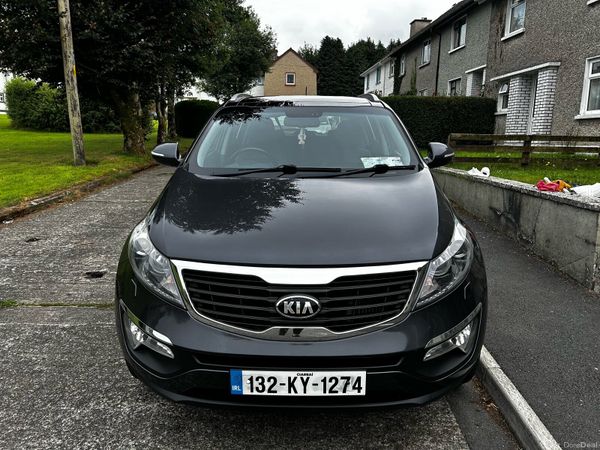 Kia Sportage SUV, Diesel, 2013, Silver
