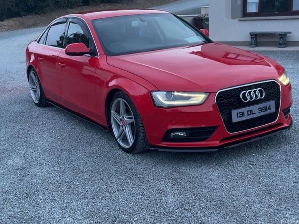 Audi A4 Saloon, Diesel, 2013, Red