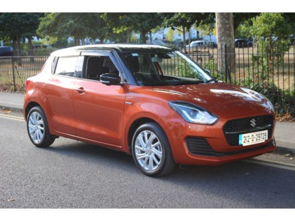 Suzuki Swift Hatchback, Petrol Hybrid, 2021, Orange