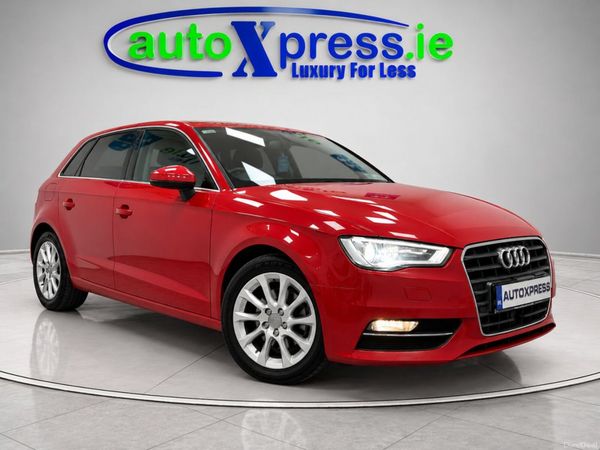 Audi A3 Hatchback, Petrol, 2015, Red