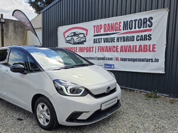 Honda Fit Hatchback, Petrol Hybrid, 2021, White