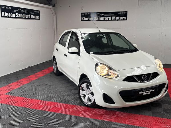 Nissan March Hatchback, Petrol, 2016, White