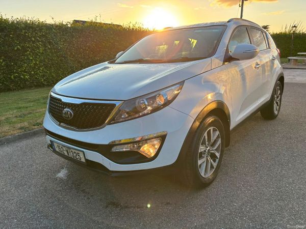 Kia Sportage SUV, Diesel, 2015, White