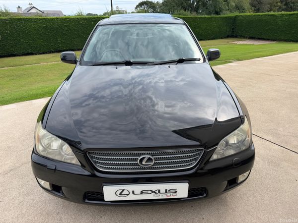 Lexus IS Saloon, Petrol, 2004, Black