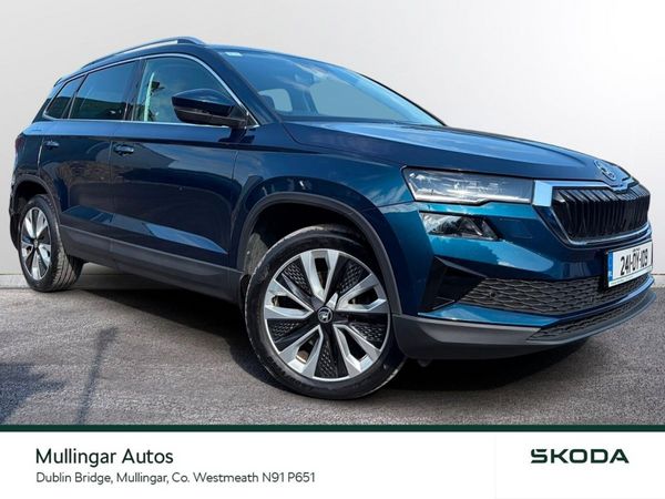 Skoda Karoq Estate, Diesel, 2024, Blue