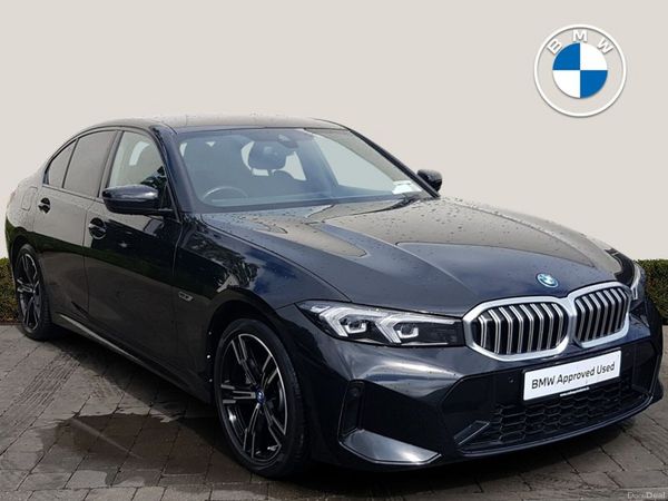 BMW 3-Series Saloon, Petrol Plug-in Hybrid, 2023, Black