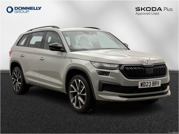 Skoda Kodiaq Estate, Petrol, 2023, Grey