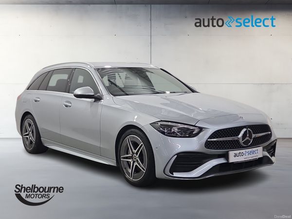 Mercedes-Benz C-Class Estate, Petrol Hybrid, 2025, Silver