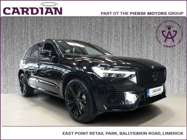 Volvo XC60 SUV, Petrol Hybrid, 2026, Black