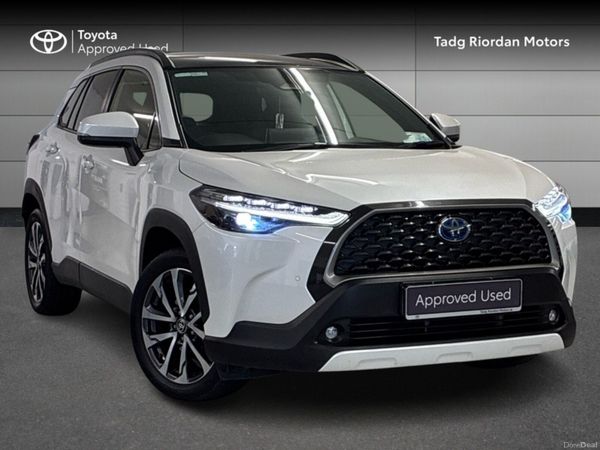 Toyota Corolla Cross Hatchback, Petrol Hybrid, 2023, White