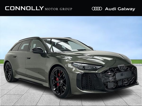 Audi RS5 Estate, Petrol Plug-in Hybrid, 2026, Green