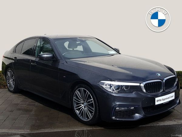 BMW 5-Series Saloon, Diesel, 2018, Grey