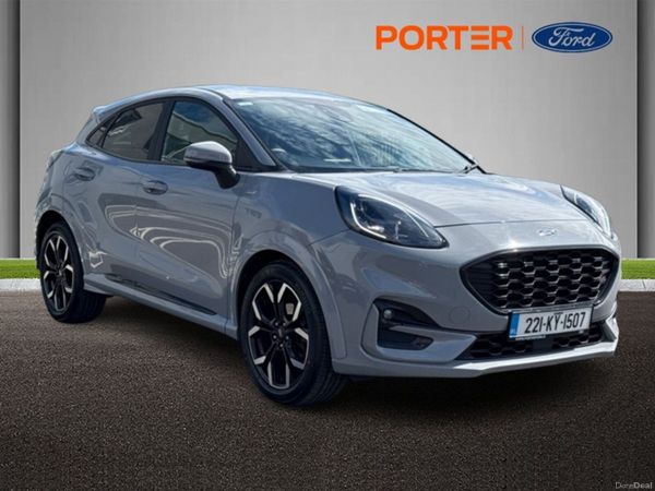 Ford Puma MPV, Petrol Hybrid, 2022, Grey