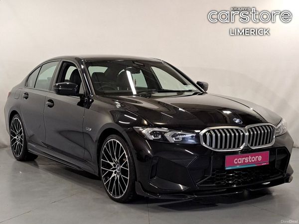 BMW 3-Series Saloon, Petrol Plug-in Hybrid, 2023, Black