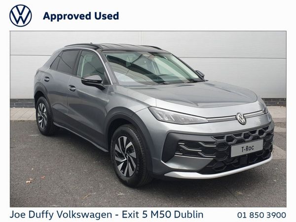 Volkswagen T-Roc SUV, Petrol, 2026, Grey