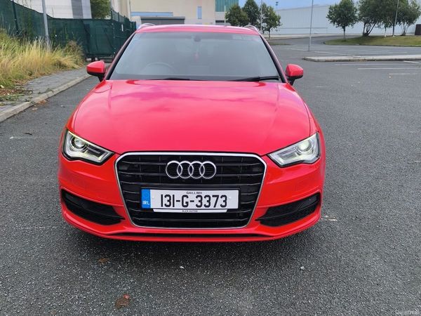 Audi A3 Hatchback, Diesel, 2013, Red