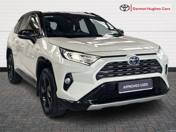 Toyota RAV4 SUV, Petrol Hybrid, 2022, White