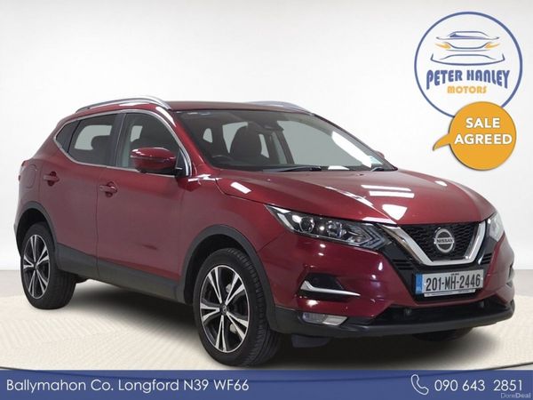 Nissan Qashqai SUV, Diesel, 2020, Red