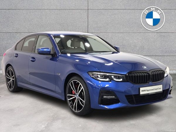 BMW 3-Series Saloon, Petrol Plug-in Hybrid, 2021, Blue