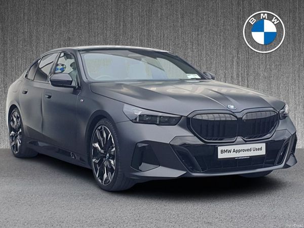 BMW 5-Series Saloon, Petrol Plug-in Hybrid, 2024, Grey