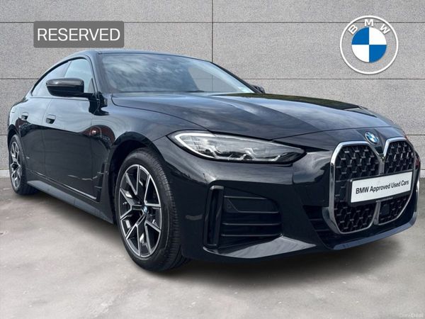 BMW 4-Series Hatchback, Diesel Hybrid, 2023, Black