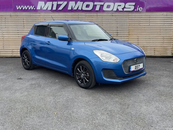 Suzuki Swift Hatchback, Petrol, 2017, Blue