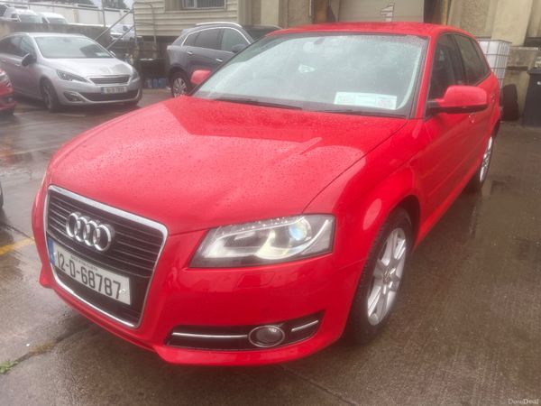 Audi A3 Hatchback, Petrol, 2012, Red