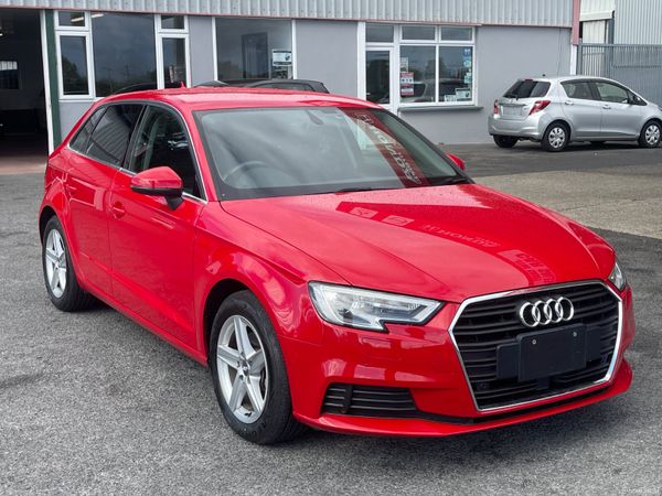Audi A3 Hatchback, Petrol, 2017, Red